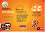 Get Out! Stay Out! Parent caregiver flyer