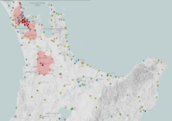 Nga Tai ki te Puku map