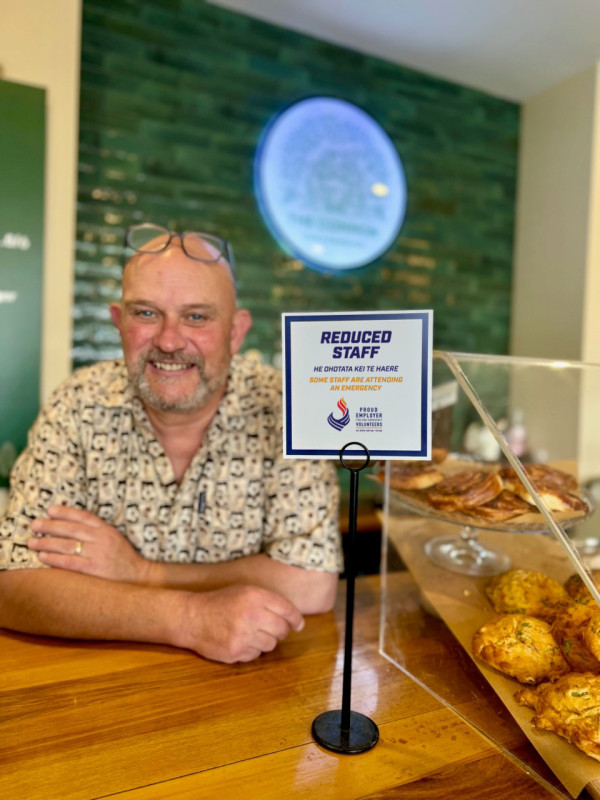 Andrew Sharp – The common – Akaroa ERP Reduced Staff Sign Bi-Lingual