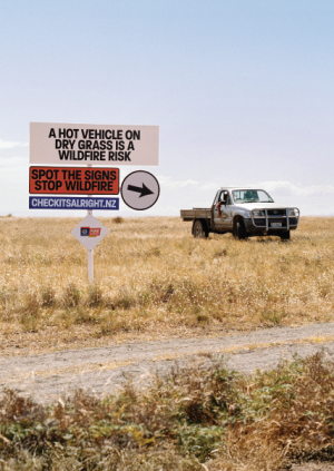 Spot the signs - Ute A3 poster