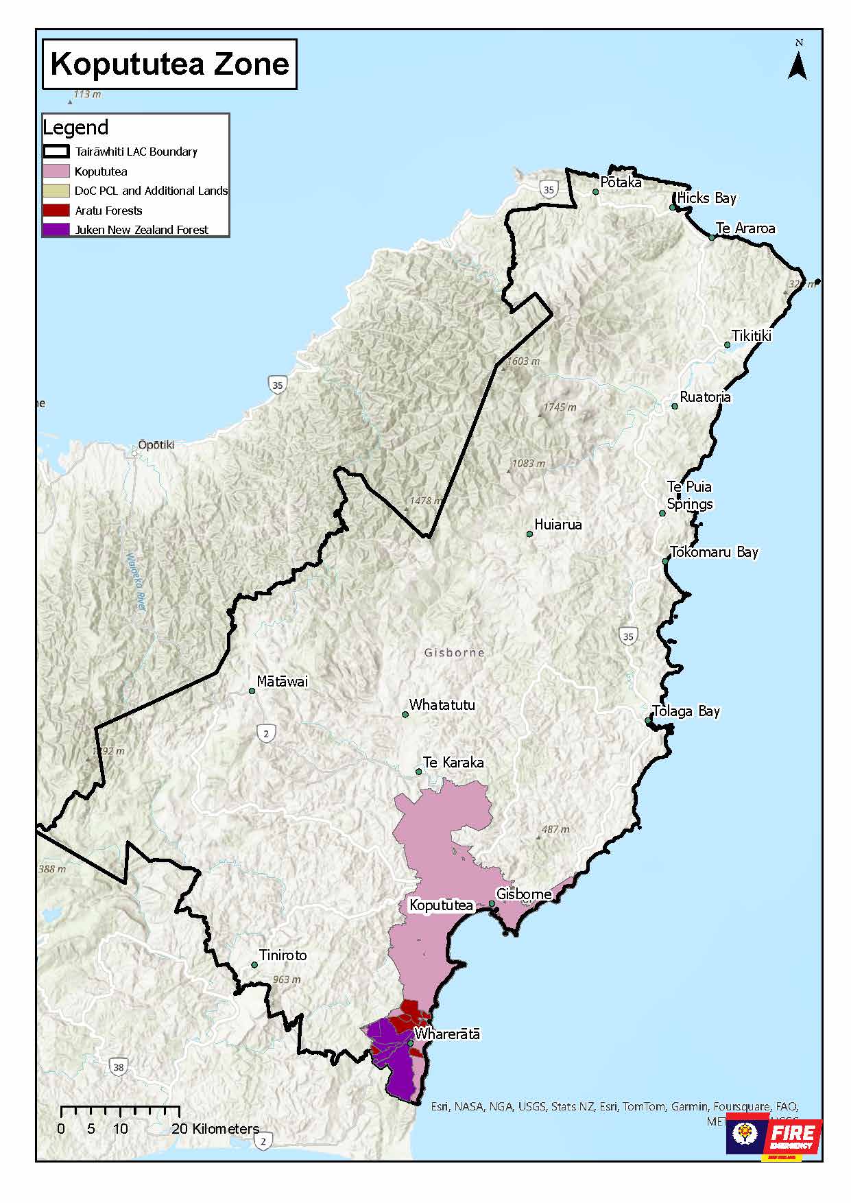 Restricted fire season for Gisborne and surrounding areas icon