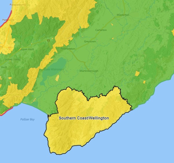 Fire restrictions eased for Wairarapa’s southern coast icon