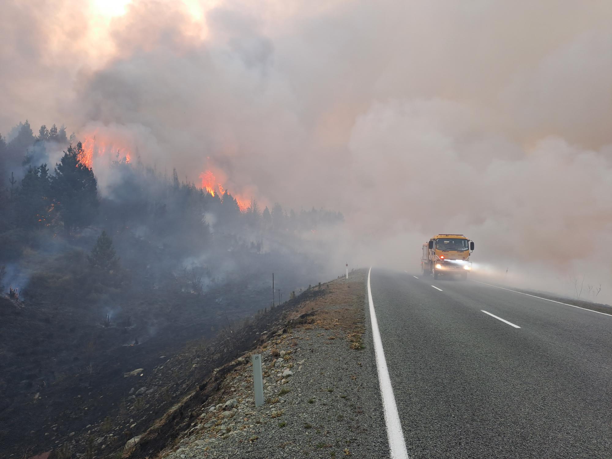 Rain and snow dampen down Pukaki Downs and Tekapo wildfires Update #8 icon
